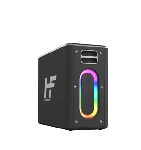 HiFuture Music Box | TWS Karaoke Bluetooth Speaker | 100W Output | Built-In-Powerbank | RGB Lighting | Portable Design |