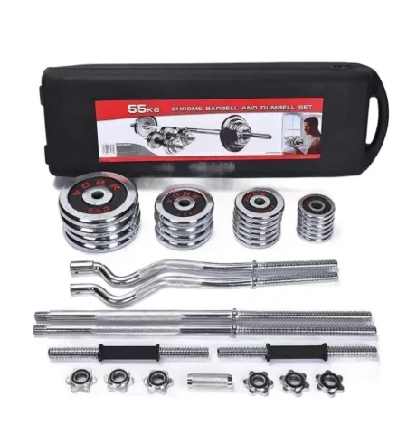 York 55Kg Adjustable Dumbbell Set
