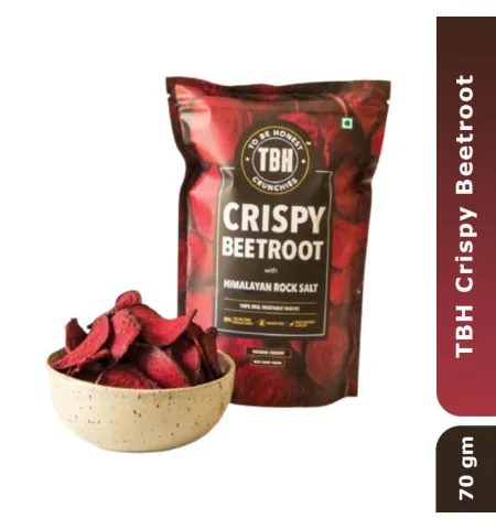 TBH Crispy Beetroot with Himalayan Rock Salt, 70 gm