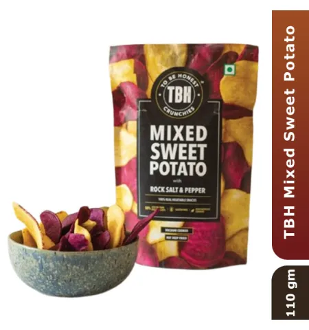 TBH Mixed Sweet Potato with Rock Salt & Pepper, 110 gm