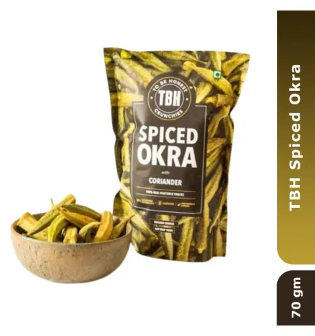 TBH Spiced Okra with Coriander, 70 gm