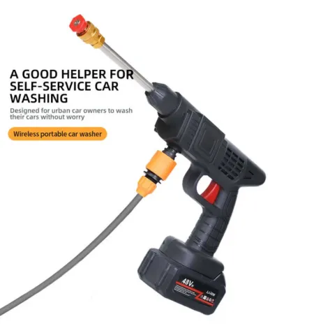 Water Gun Hose Nozzle Car Washer Garden Watering Cordless Pressure Washer Pro/car Washing Gun High Pressure Water Gun
