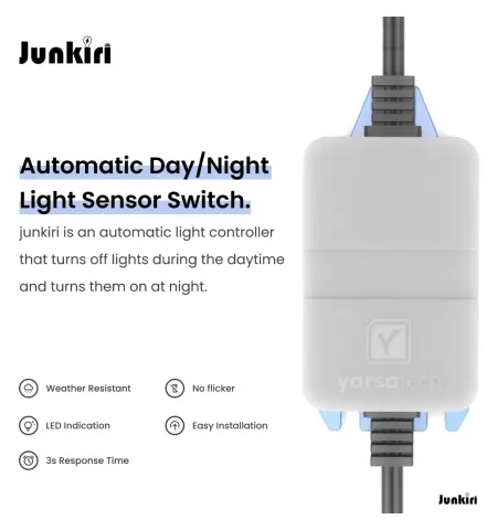 Automatic Day/Night Light Sensor Switch - 1 YEAR WARRANTY