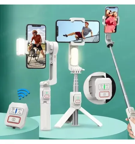 A10 Pro 3-in-1 Smartphone Gimbal Selfie Stick
