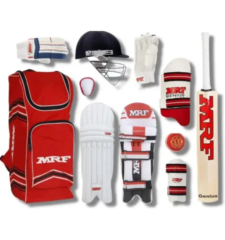 HRSGS SPORTS MRF Grand Edition (Genius) VK-18 Virat Kolhi Complete Cricket Kit