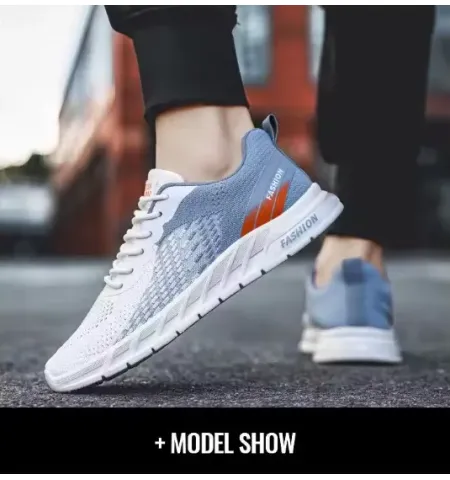 Spring Breathable Sports Running Shoes for Men's Fashion Trend Casual Men's Shoes
