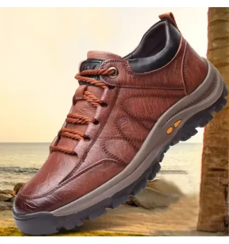 Leather Men Shoes Luxury Brand England Trend Casual Shoes Men Sneakers Italian Breathable Leisure Male Footwear Chaussure Homme
