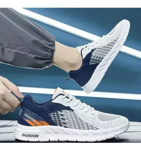 Spring Breathable Sports Running Shoes for Men's Fashion Trend Casual Men's Shoes