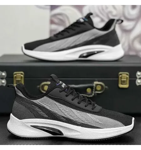 Men's Casual Walking Shoes Summer Style Factory Supports Custom Soft and Breathable Sneakers Design
