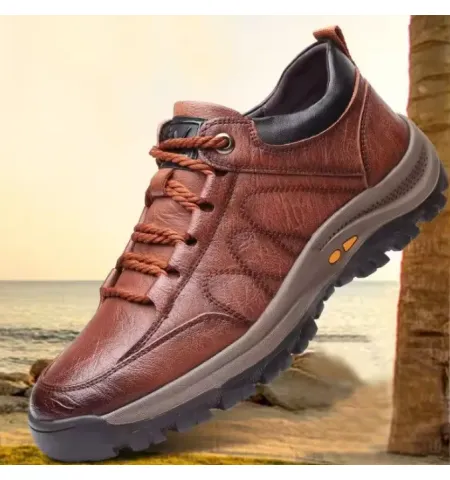Leather Men Shoes Luxury Brand England Trend Casual Shoes Men Sneakers Italian Breathable Leisure Male Footwear Chaussure Homme