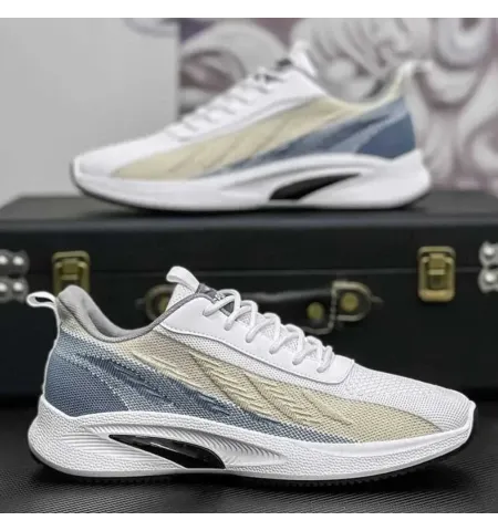 Men's Casual Walking Shoes Summer Style Factory Supports Custom Soft and Breathable Sneakers Design
