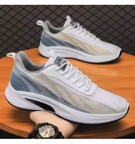 Men's Casual Walking Shoes Summer Style Factory Supports Custom Soft and Breathable Sneakers Design