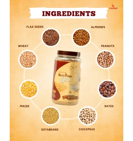 Poshilo Nutty Delight Satu