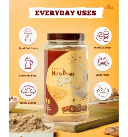 Poshilo Nutty Delight Satu