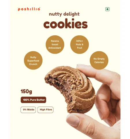 Poshilo Nutty Delight Cookies