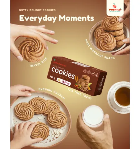 Poshilo Nutty Delight Cookies