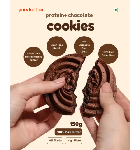 Poshilo Protein+ Chocolate Cookies