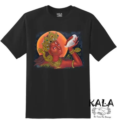 Dakini with Skull Cup Graphic T-Shirt