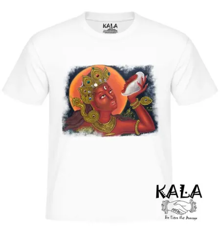 Dakini with Skull Cup Graphic T-Shirt