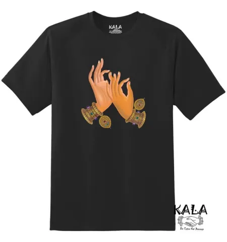 Buddha Hands Mudra Graphic T-Shirt