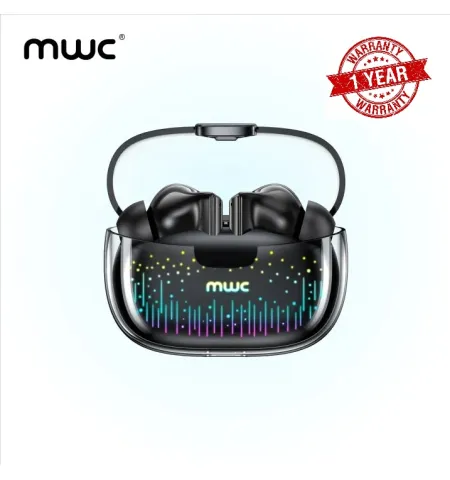 MWC Earpods Pro 2 TWS Earbuds Bluetooth 6.0 Hi-Res Audio Hybrid ANC 6-Mic ENC
