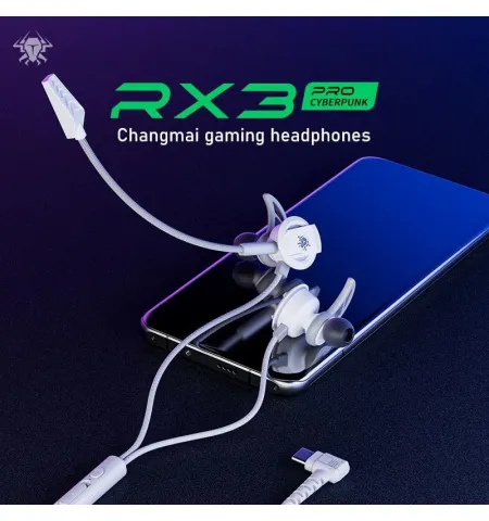 PLEXTONE RX3 Pro In-Ear Wired Gaming Earphones With Removable HD Microphone