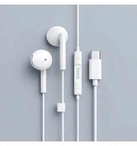 Hoco M95 Type-C Wire-controlled Earphones With Mic & Digital Chip