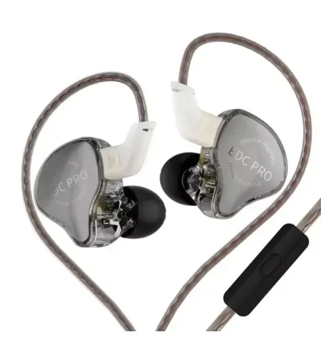 KZ EDC PRO Detachable In Ear Monitors IEM Earphone With Mic