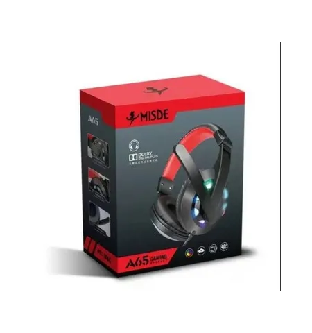 MISDE A65 Super Bass Led Gaming Headphone For Mobile Phone Computer Laptop