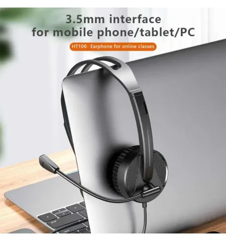 Lenovo HT106 Wired Headphone With Mic