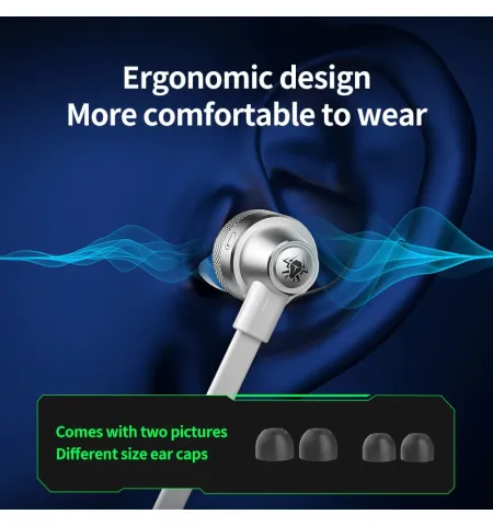Plextone G26 Gaming Earphone Headset With Mic (Type C+3.5mm)