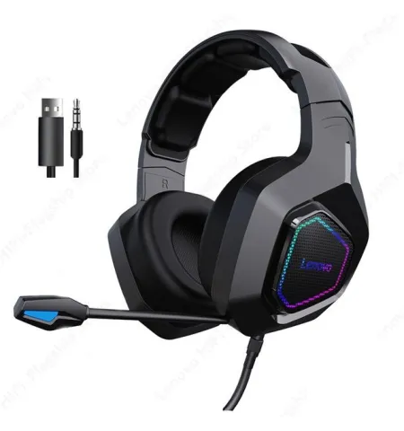 Lenovo ThinkPlus G50 RGB Stereo Gaming Headphone 3.5mm