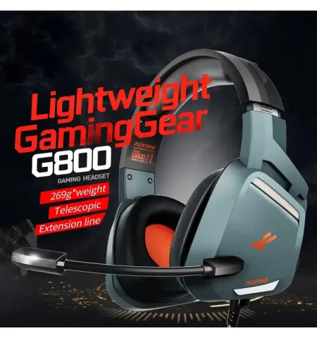Plextone G800 Extra Bass Gaming Headphone With Mic
