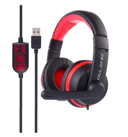 OVLENG GT91 Wired Headphones USB Headset With Mic