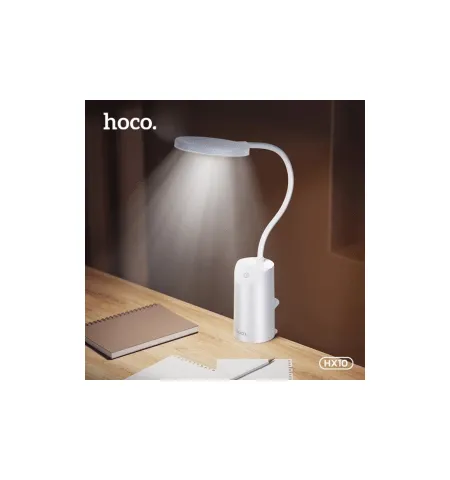 Hoco HX10 Rechargeable Desk Lamp With Clamp