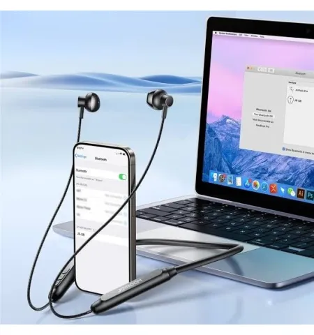 JOYROOM JR D8 Wireless Magnetic Neckband Headphone With 30-Hour Playtime And AI-Enhanced Clear Calls
