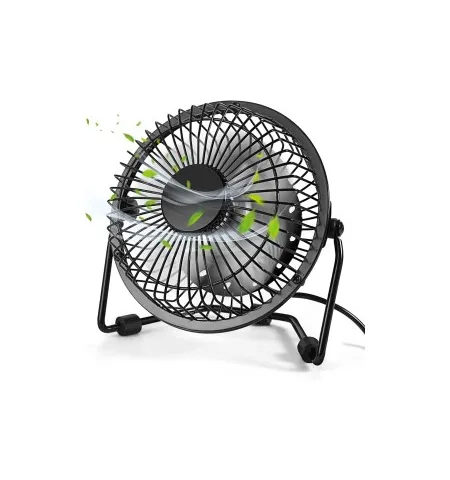 Portable Desktop High-Velocity Fan With Quiet Operation, USB Powered