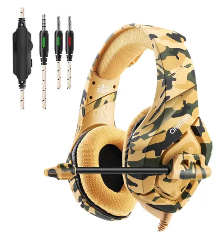 Onikuma K1B Pro Premium Gaming Headphone With Mic