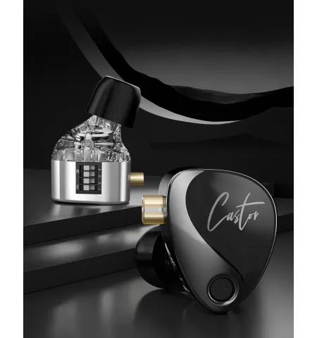 KZ Castor Harman Dual Driver IEM Earphone (Harman Target Version) With Mic