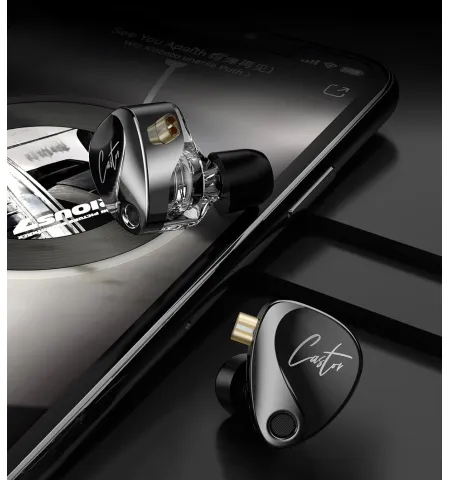 KZ Castor Harman Dual Driver IEM Earphone (Harman Target Version) With Mic
