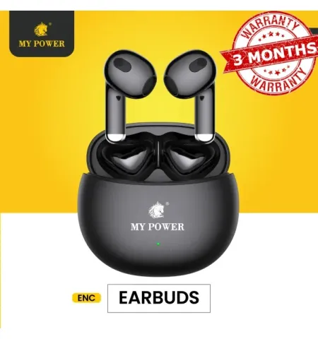 My Power MT128 Wireless Bluetooth ENC Earbuds