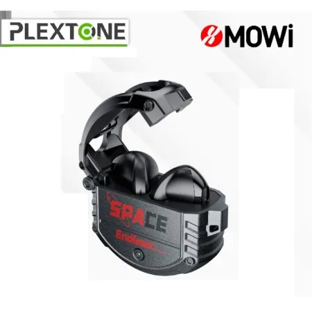 Plextone xMowi Space Endless Wireless TWS Gaming Metal Alloy Case Bluetooth 5.3 Earbud Game Music Dual Mode Mic Headset