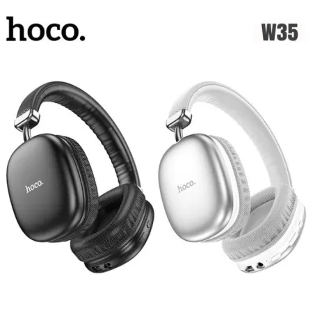 Hoco W35 Wireless Headphones Sport Bluetooth 5.3 HIFI Stereo With Audio Cable