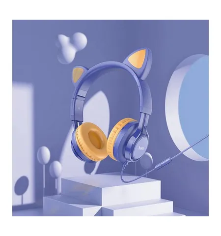 Hoco W36 Cat Ear Headphones With Mic