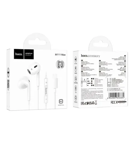 Hoco M111 Max Primero Digital Earphone For iP Devices Lightning Earphone