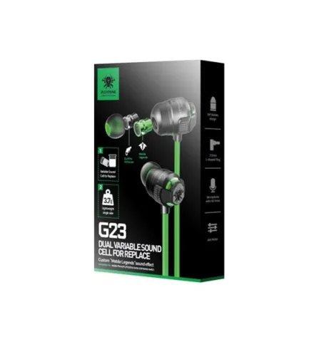 Plextone G23 Super Bass Dual Variable Sound Cell For Replace Gaming Earphone With Mic