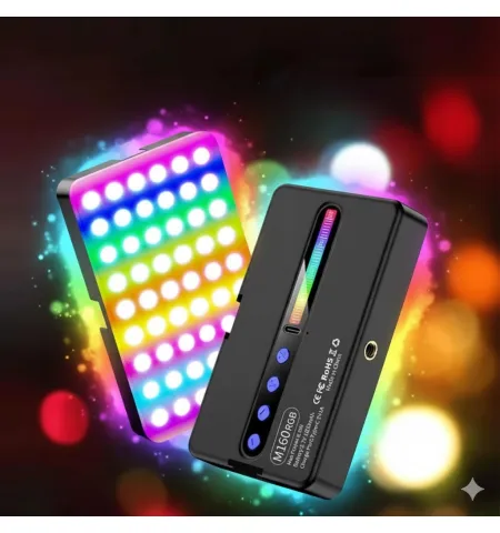 M160 RGB Rechargeable Pocket Fill  Video Light