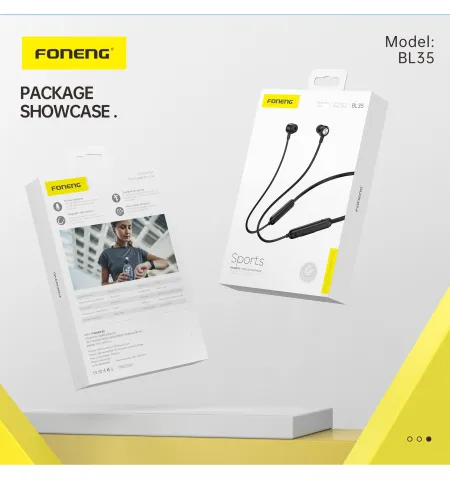 FONENG BL35 Sports Neckband Bluetooth Earphone