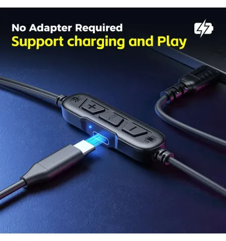 Plextone RX5 Refire Type-C Gaming Wired Earphone