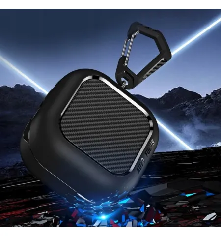 Auto Focus Protective Case For Samsung Galaxy Buds 4 / Buds 4 Pro With Carabiner